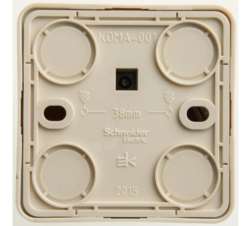 Этюд Кремовый О/У Розетка компьютерная RJ45 кат.5E  KOMA-001K  SE