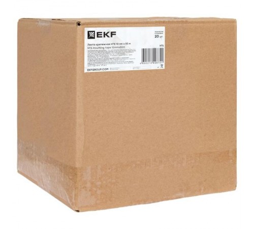 Лента крепежная HTS 10ммх50м HTS EKF