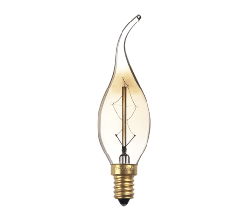 Лампа накаливания ЛОН 40Вт E14 230В RETRO CA35 GOLD  2858306  Jazzway