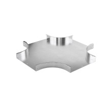 Ответвитель Х-образный 50х450, 0,8 мм, AISI 304 в комплекте с крепеж. элемент и соединительными пластинами, необходимыми длямонтажа  ISXL545KC  DKC