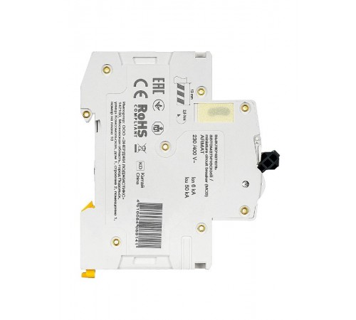 Выключатель автоматический трехполюсный M06N 3P D 25А 6кА ARMAT  AR-M06N-3-D025  IEK