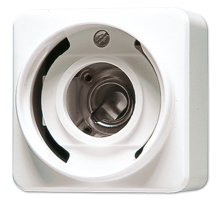 Патрон для лампочки (без колпачка), резьба Е 10; белый  637-10AWW  Jung