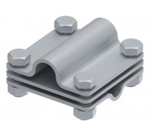 Соединитель крестообразный стержень/пруток/полоса, гор. цинк, 391111  МС-111-ГЦ   Ostec