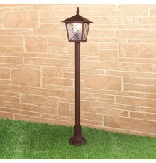 Светильник садово-парковый Lyra F брауни (GL 1012F)  a043125  Elektrostandard