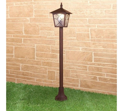 Светильник садово-парковый Lyra F брауни (GL 1012F)  a043125  Elektrostandard