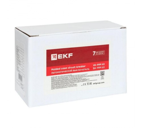 Выключатель автоматический ВА-99М 63/16А 3P 25кА EKF Basic  mccb99-63-16m  EKF