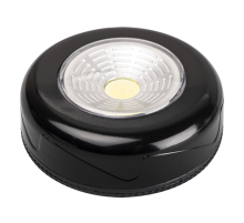 Светильник пушлайт (подсветка) TF3-L1W-bk (черн.)  .5027244  ФАZА