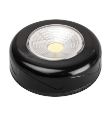 Светильник пушлайт (подсветка) TF3-L1W-bk (черн.)  .5027244  ФАZА