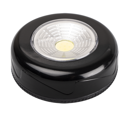 Светильник пушлайт (подсветка) TF3-L1W-bk (черн.)  .5027244  ФАZА