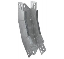 ESCA 7 Поворот верт. внутр. 45град 80х80-2,0 HDZ  ES7-PN-45-080-080-20-HDZ  IEK