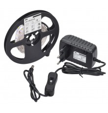 Комплект светодиодной ленты DIY (2835W60-4,8-IP20-12В 5м + др. + выкл.)  LSR1-2-060-20-1-05-S1  IEK