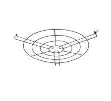 Решетка K Р320 (черный)  1017000102  АСТЗ