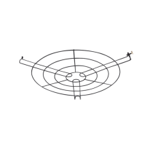 Решетка K Р320 (черный)  1017000102  АСТЗ