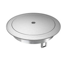 Лючок GES R2B 40х140 мм (для монтажных оснований, хром.) с ключом (GES R2B Cr)  7408876  OBO Bettermann