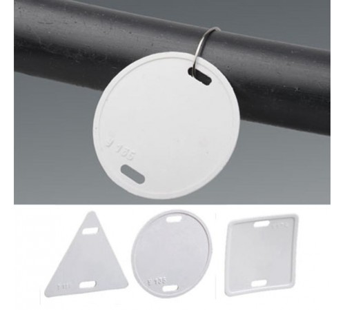 Бирка кабельная У-134 (квадрат 55 мм ) (100 шт)  SQ0555-0001  TDM