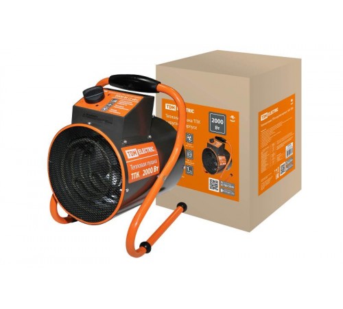 Тепловая пушка ТПК в круглом корпусе 2 кВт  SQ2520-0001  TDM