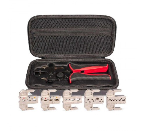 Пресс-клещи с набором матриц CTD+5 серия QUICK PRO  101859  КВТ