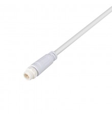 Коннектор питания MOONLIGHT-SPI/DMX-CON-POWER-MALE-WH (Arlight, IP67 Пластик, 3 года)  041021  Arlight