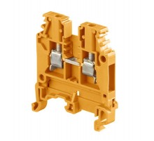 Клемма MA2,5/5 винт 2,5мм.кв. оранжевая  1SNA105075R2000  TE