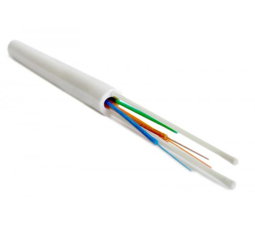 FO-DPE-IN-9S-12-LSZH-WH Кабель волоконно-оптический 9/125 (SMF-28 Ultra) одномодовый, 12 волокон, белый  363778  Hyperline