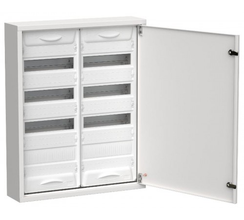 TITAN 5 Корпус металлический ЩРн-96 (2х48) 710х570х140 IP31 белый  TI5-50-N-2X048-31  IEK