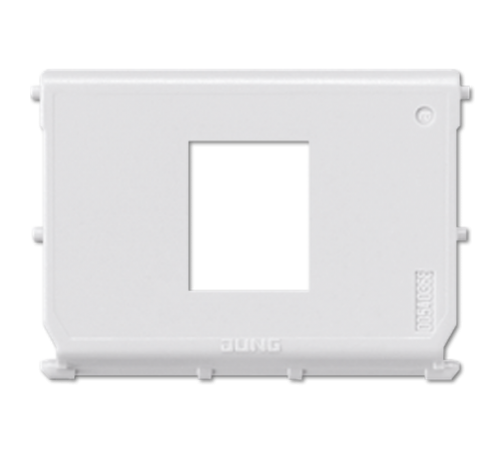 Монтажная вставка для одинарного модульного гнезда  54-1WE  Jung