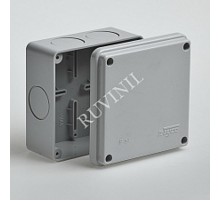 Коробка распределительная для о/п, 100х100х50мм без гермовводов  67049  Рувинил