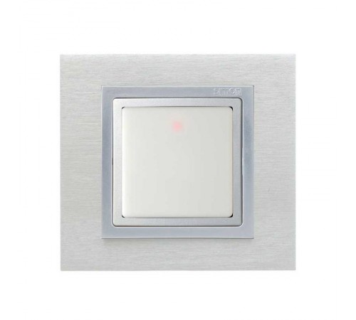 Simon 82 Адаптер для установки механизмов, совместимых с S27, в рамки S82, S82N, алюминий  82088-33  Simon