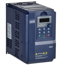 Преобразователь частоты A650 380В 3Ф 3,7кВт 9,5А M  A650-33E037TM  ONI