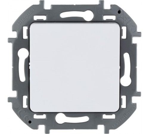 Inspiria Белый Переключатель промежуточный винтовые клеммы 1-клавишный С/У без рамки  673680  Legrand