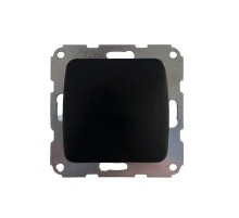 Выключатель 1кл с/у 10А мех. черный Металлик DEA   KR-78-0320  Kranz