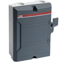 Выкл в боксе упр сбоку 3р 40А IP65 BW340 TPN  2CMA142408R1000  ABB