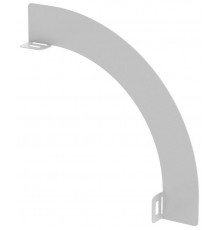 Перегородка разд. 50мм пов. верт. внеш. 90град RAL 9016  CRP40-0-90-050-9016  IEK