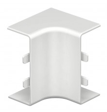 Крышка внутреннего угла кабельного канала WDK 20x50 мм (ПВХ,белый) (WDK HI20050RW)  6154360  OBO Bettermann