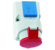 Розетка комбинированная (+Schuko) 32A 5р(3P+N+PE) 6h 400V IP44 I 108-Bals I Bals