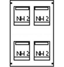 Пластрон для 4 NH2 2ряда/5 реек  AG66  ABB