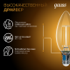 Лампа светодиодная Black LED Filament Свеча E14 11W 720lm 2700К  103801111  Gauss