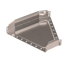 Угол горизонтальный 45 градусов Стандарт INOX (AISI 409) 400х80  PR16.3477  Промрукав