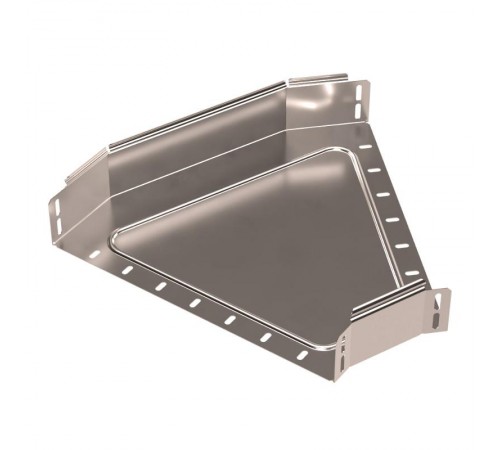 Угол горизонтальный 45 градусов Стандарт INOX (AISI 409) 400х80  PR16.3477  Промрукав