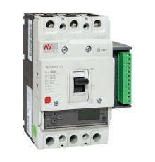 Выключатель автоматический AV POWER-1/3 160А 100kA ETU6.2 AVERES  mccb-13-160H-6.2-av  EKF