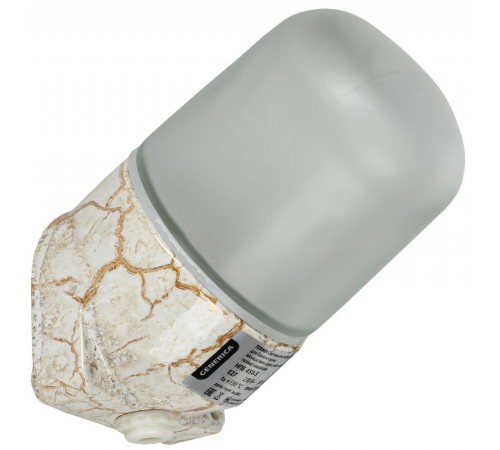 TERMA Светильник НПБ 450-5 IP54 60Вт мрамор наклон  TA-NPB0-4505-060-K55-G  GENERICA