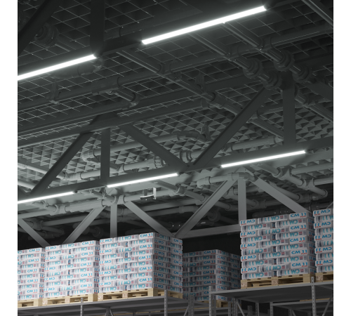 Светильник светодиодный линейный WLF-1 50W 4500lm 4000K 185-265V IP20 1492*75*25мм алюминий LED 1/20  144126250  Gauss