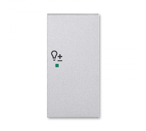 ABB Levit Серебро Клавиша 2-ая правая с символом светорегулятора free@home  6220H-A02204 70  2CHH622204A4070  ABB