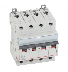 Выключатель автоматический четырехполюсный DX3 6000 16А D 10кА  408147  Legrand