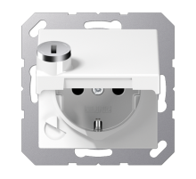 SCHUKO® розетка с замком A1520BFKLSLWW Jung