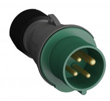 Вилка кабельная Easy&Safe 332EP10,32А,3P+E,IP44,10ч2CMA101987R1000 ABB