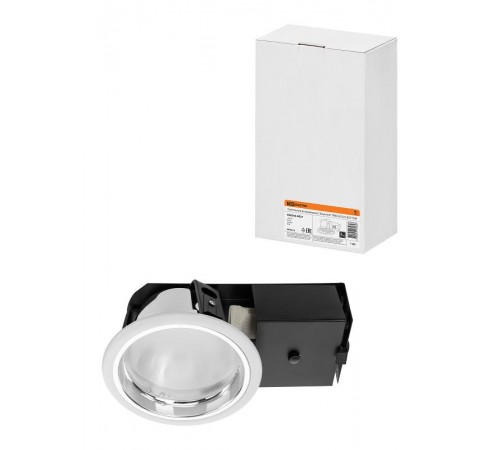 Светильник встраиваемый под лампу ЛВО 04 Downlight 2х15Вт КЛЛ Е27 IP20  SQ0342-0027  TDM