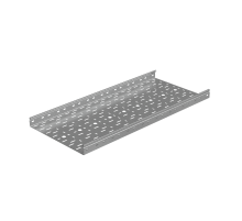 Лоток перф. 50х400х1,2 L2500 мм "Стандарт ПЛЮС" INOX304  LPEplus50-400-1.2-2500 INOX304  КМ-Профиль