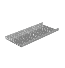 Лоток перф. 50х400х0,8 L2500 мм "Стандарт ПЛЮС" INOX304  LPEplus50-400-0.8-2500 INOX304  КМ-Профиль