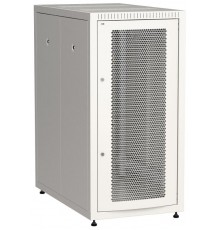 Шкаф LINEA E 24U 600х1000мм двери 2шт перф. и метал. сер  LE35-24U61-PM  ITK